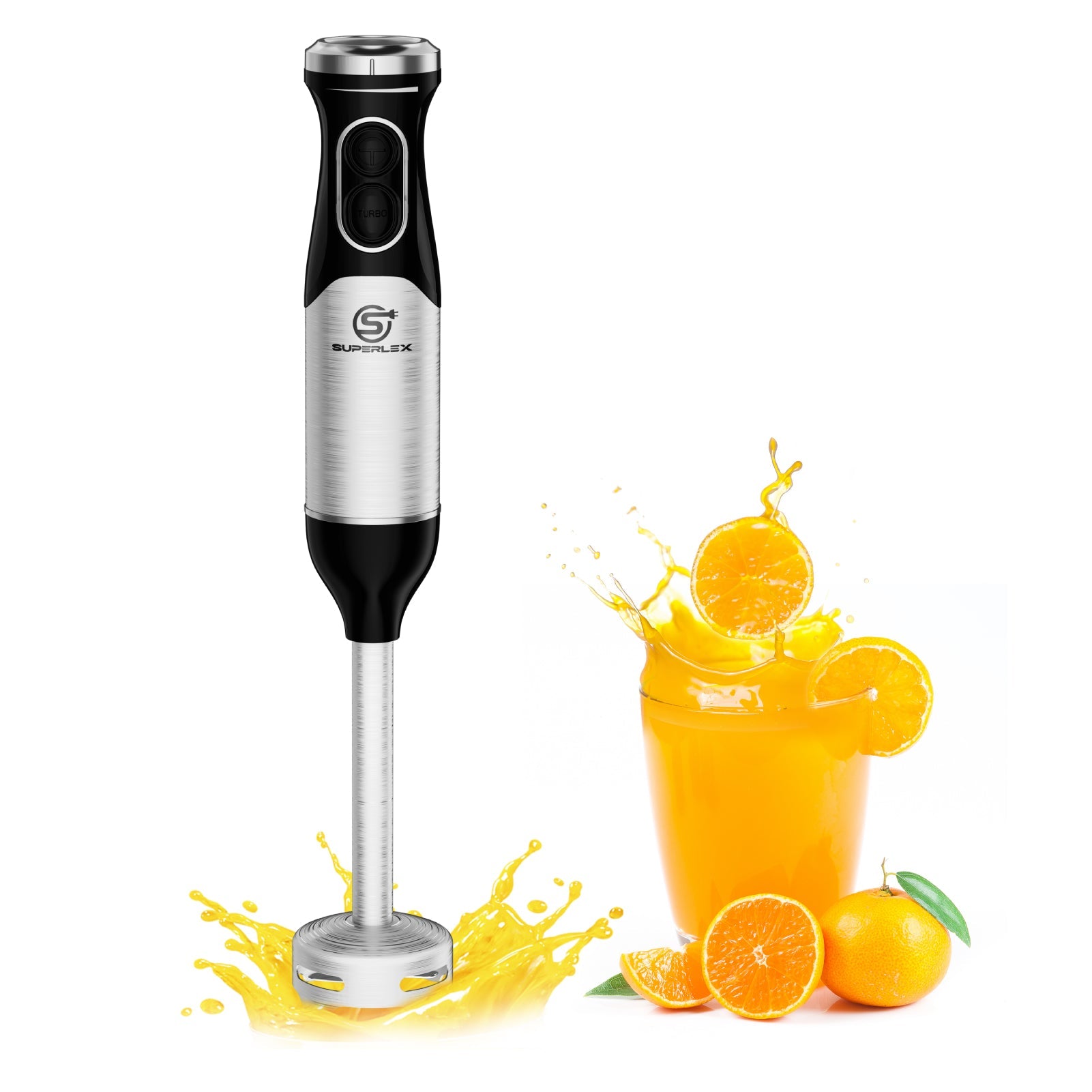 600W Stick Blender with Stainless Steel Blade & Adjustable Speeds - Image 8